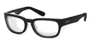 [K-050540] Modelo KAI (Kai Noire Brillante, Verres Blancs sans correction, Transparente)