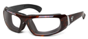 [F180540] Modelo BALI de AIRSHIELD (Noire Brillante, Verres Blancs sans correction)